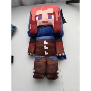Minecraft legends Ranger Pillow plush Video Game 19 Inch Stuffed MoJang NWT